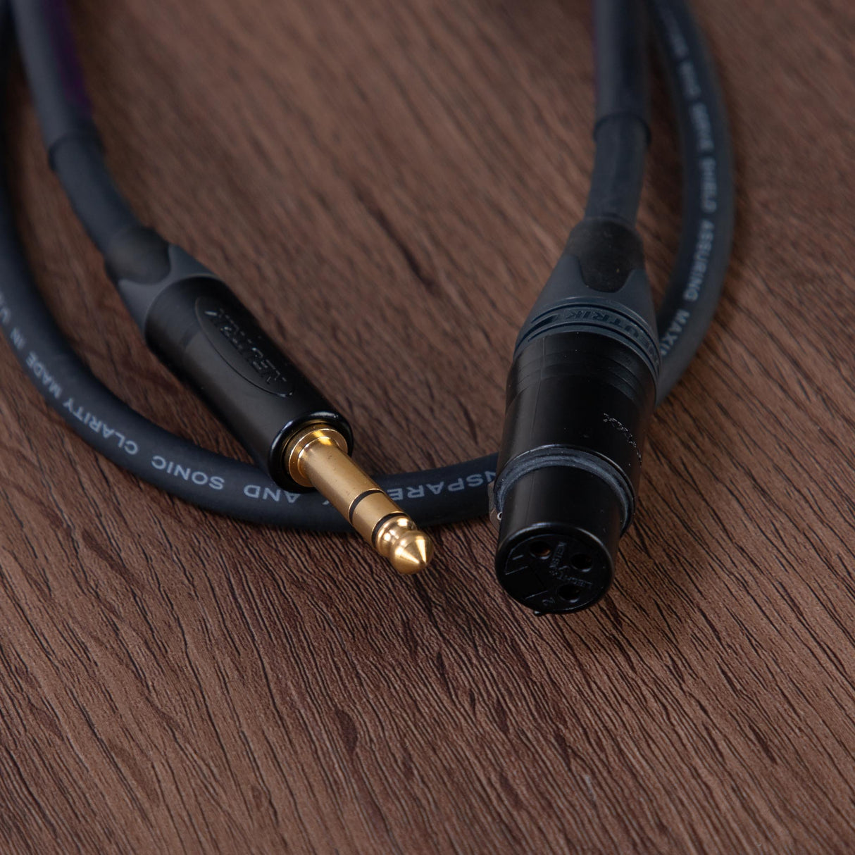 Chuck Levins LGXF-3-WM 3-Foot Balance LGX Cable - XLRF to TRSM