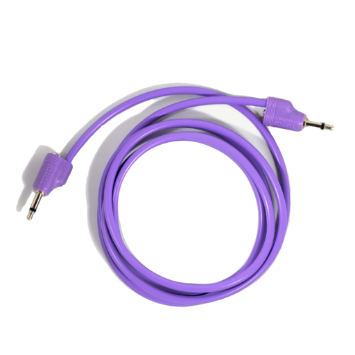 Tiptop Audio Stackcable 3.5mm Eurorack Patch Cable, Purple - 150 cm