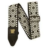Ernie Ball Classic Jacquard Guitar Strap - White Savannah