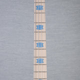 Spector Euro 4 LT Poplar Burl Over Ash Electric Bass Guitar - Faded Light Blue Gloss - CHUCKSCLUSIVE - #]C121NB23243