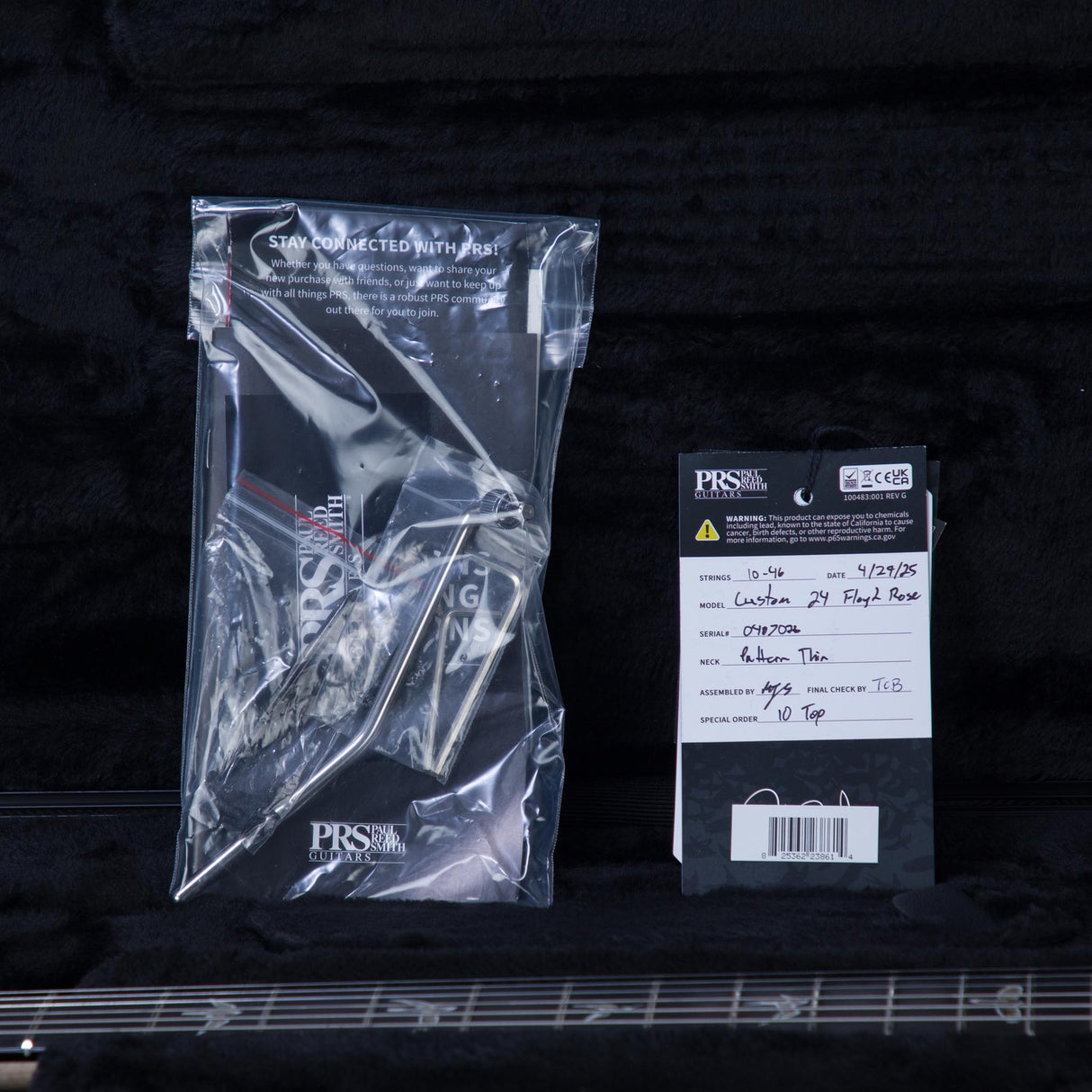 PRS Custom 24 Floyd 10-Top Electric Guitar - Aurora Borealis - #250407026