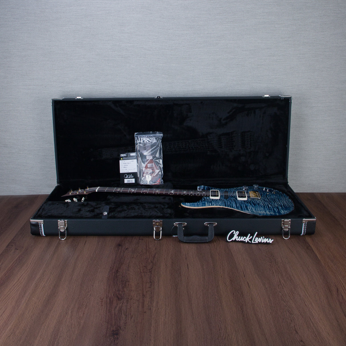 PRS Modern Eagle V 10-Top Electric Guitar - Faded Whale Blue - #240394318