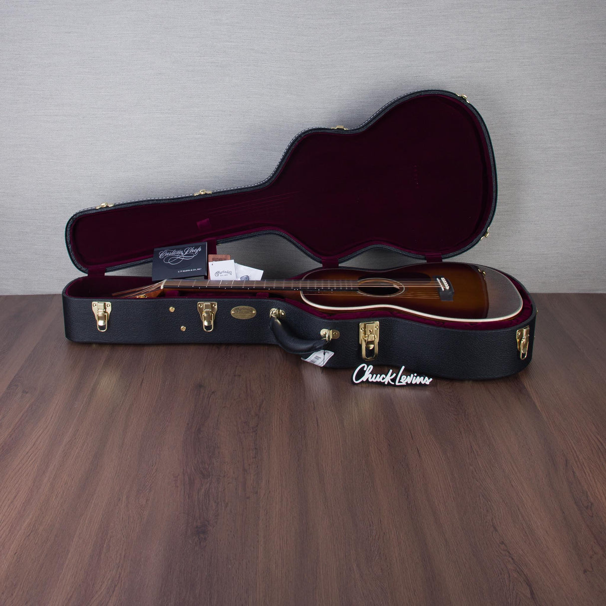 Martin Custom Shop 00-28 Style Wild Grain East Indian Rosewood/Sitka Spruce Fishman Matrix VT Acoustic Electric Guitar - Ambertone 1933 - #M2880835