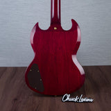 Gibson Custom Shop 1964 SG Standard Reissue Maestro Vibrola Electric Guitar, Gold Hardware - VOS Watermelon King - CHUCKSCLUSIVE - #601344