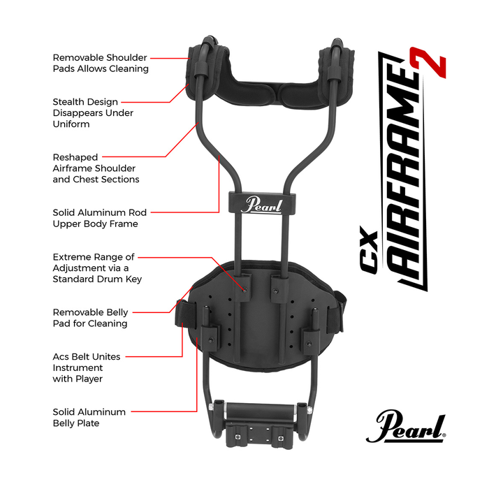 Pearl CXS2 Airframe 2 Snare Carrier