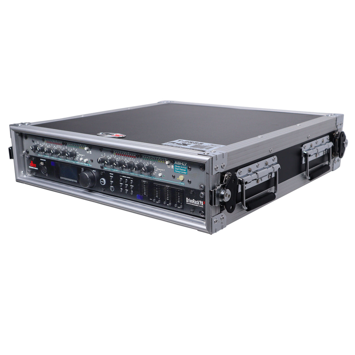 ProX T-2RSS 2U Space Rack Mount ATA Flight Case 19 Inch Depth