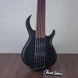 Sire Marcus Miller M6 Fretless 6-String Headless Electric Bass Guitar - Black Satin