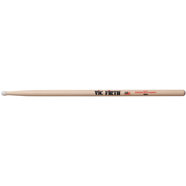 Vic Firth 3AN American Classic Sticks, Nylon Tip