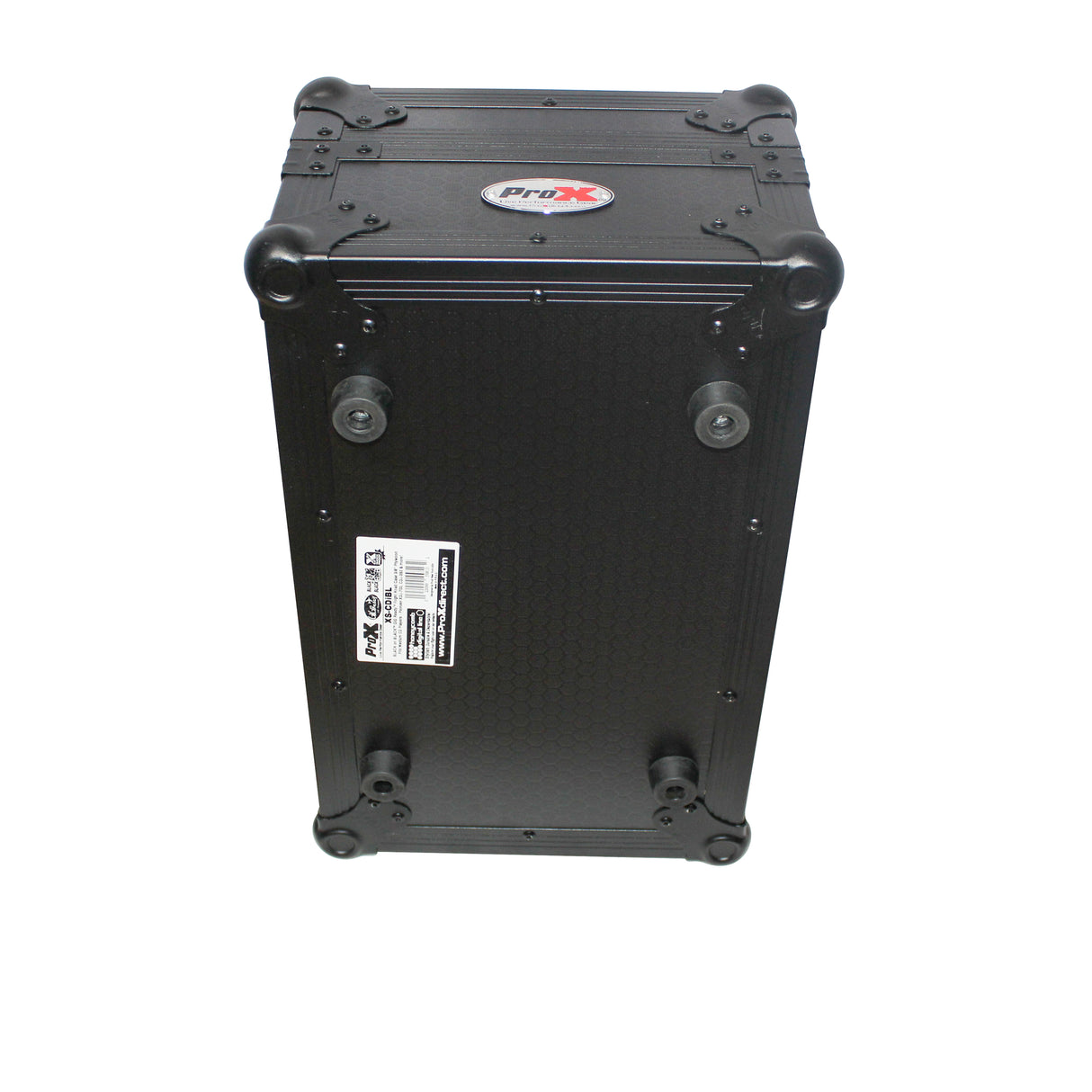 ProX XS-CDiBL Flight Case for Medium Format CD-Media Player - Black
