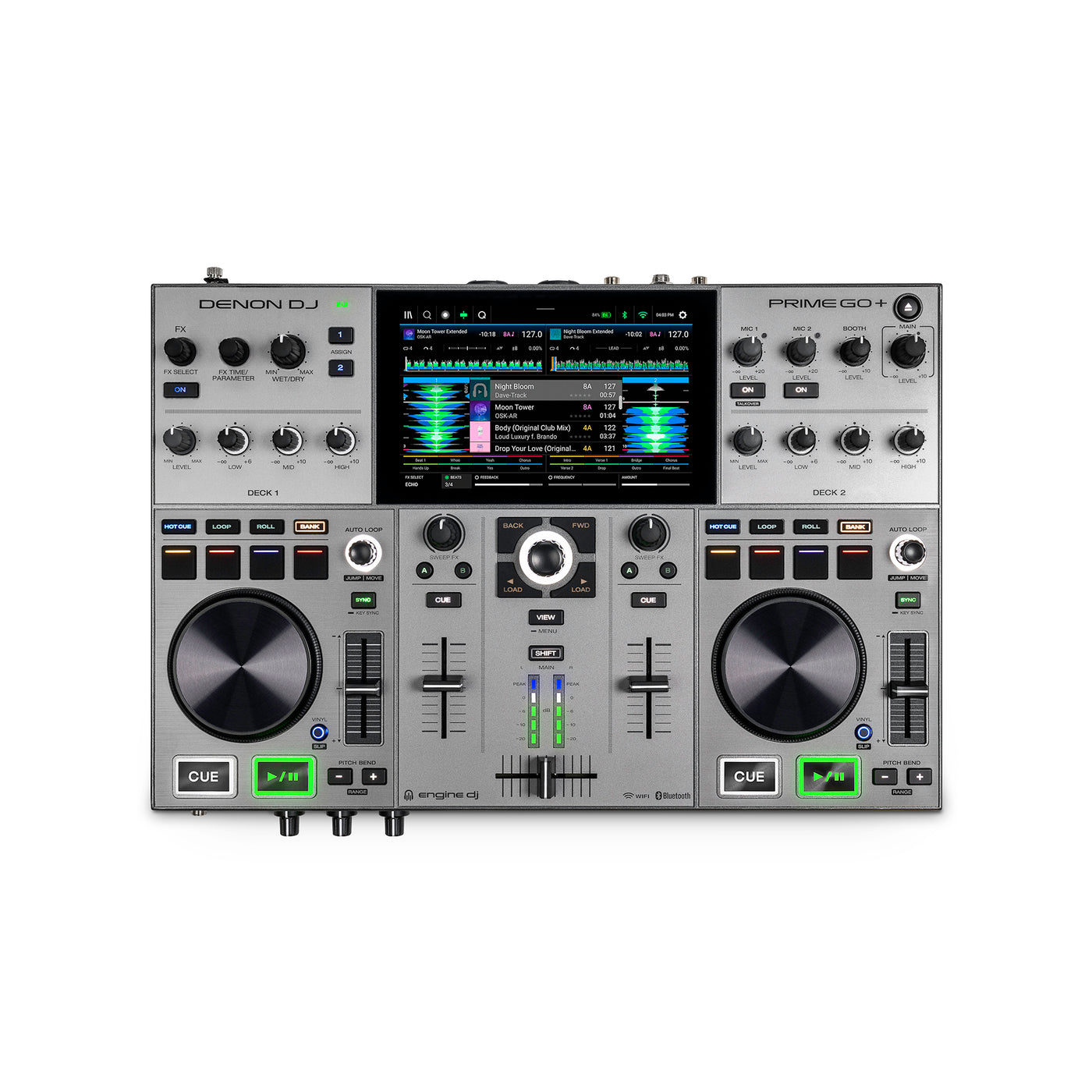 Denon DJ Prime Go + DJ Controller — Chuck Levin's Washington Music Center