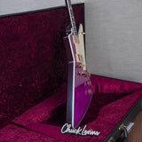 Gibson Custom Shop Explorer Custom VOS Electric Guitar - Trans Violet - #CS503396