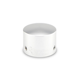 Barefoot Buttons V1 Tall Boy Footswitch Button, Silver - For Common 3PDT Switches