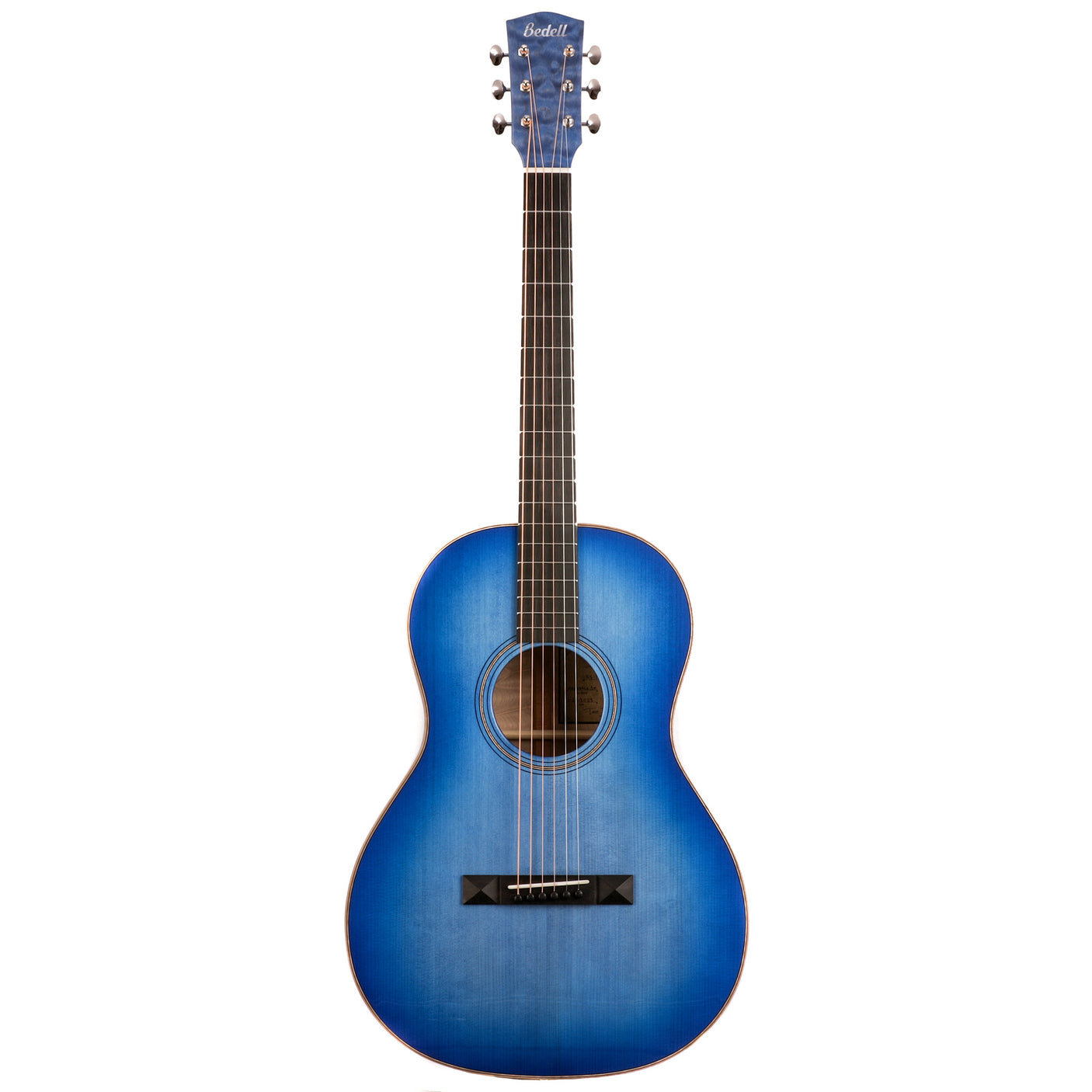 Bedell Seed to Song Parlor Acoustic Guitar - Quilt Maple and Adirondack Spruce - Sapphire - CHUCKSCLUSIVE - #922005
