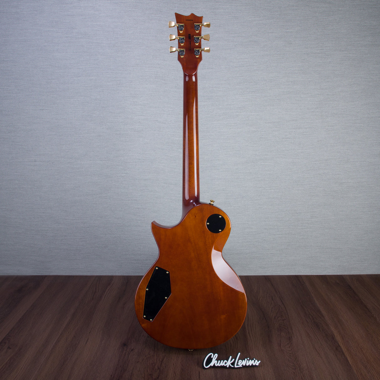 ESP USA Eclipse QM GH Electric Guitar - Raspberry - #US24124 - Mint, Open Box