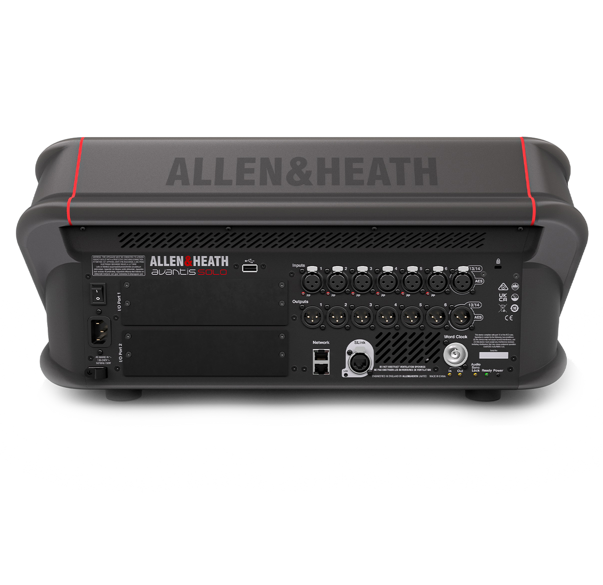 Allen & Heath Avantis Solo 64 Channel 12 Fader Digital Mixing Console with 15.6-Inch HD Capacitive Touchscreen - Mint, Open Box
