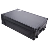 ProX XS-XDJRX3WBL ATA Flight Case with 1U Rack Space and Wheel - Black