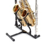 On-Stage SXS7201B Double Sax/Flute Stand