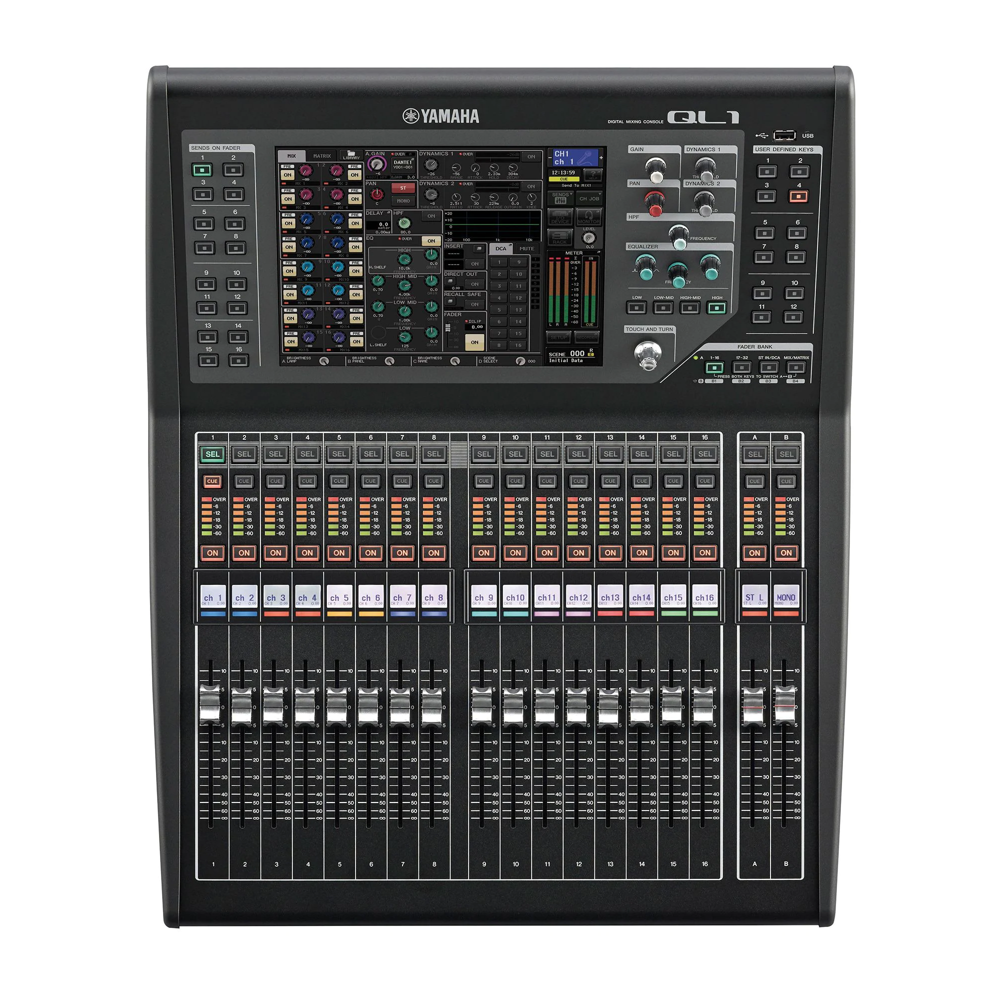 Yamaha QL1 32-channel Digital Mixing Console – Chuck Levin's Yamaha QL1 32-channel Digital Mixing Console – Chuck Levin's