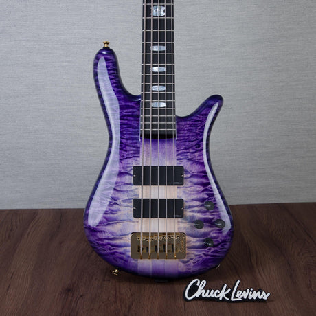 Spector USA Custom NS-5 5-String Electric Bass Guitar - Rain Glow - CHUCKSCLUSIVE - #2232