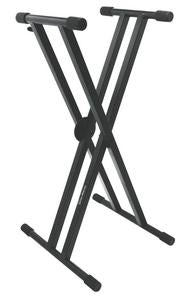 On-Stage Stands KS7291 Professional Heavy-Duty Double-X ERGO-LOK Keyboard Stand - New