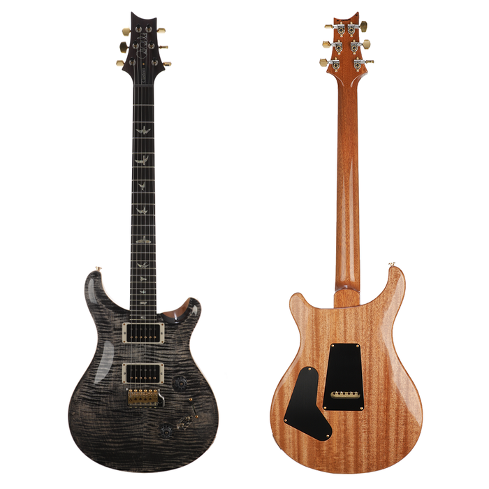 PRS Custom 24-08 10 Top Electric Guitar - Charcoal - New