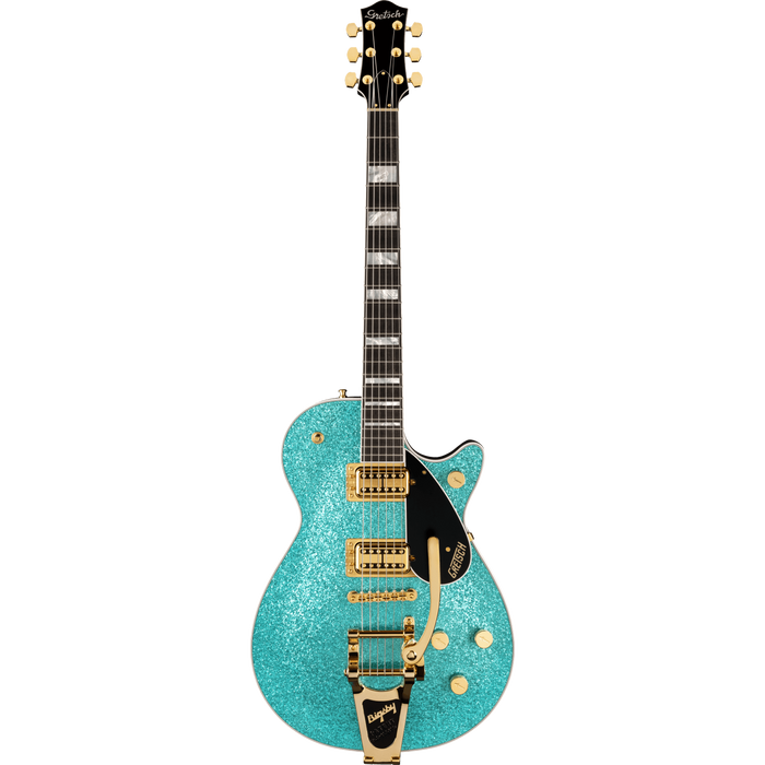Gretsch G6229TG LTD Players Edition Sparkle Jet BT with Bigsby and Gold Hardware - Ocean Turquoise - New