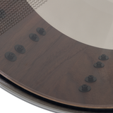 Tama 6.5" x 14" Walnut/Birch Snare Drum - Laquer Ocean Blue Ripple