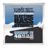 Ernie Ball Flat Wound Group IV Bass 4 String Set .040-.095