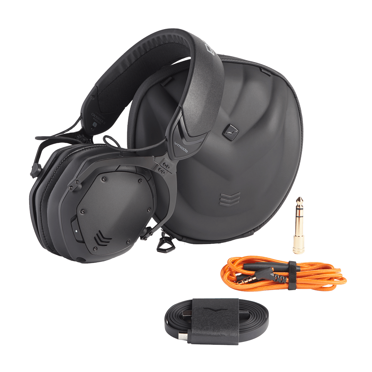 V-MODA Crossfade 2 Wireless BT Over-Ear Headphones - Matte Black - New