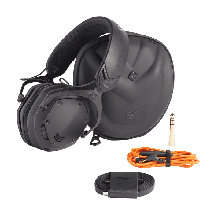 V-MODA Crossfade 2 Wireless BT Over-Ear Headphones - Matte Black - New