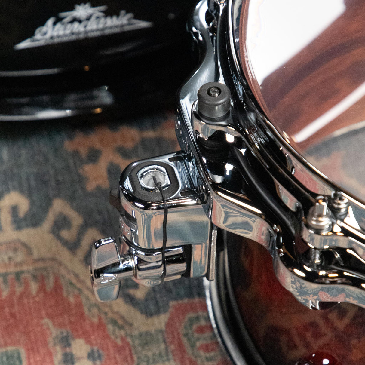 Tama Starclassic Bubinga 3-Piece Shell Pack - Volcanic Red Burst