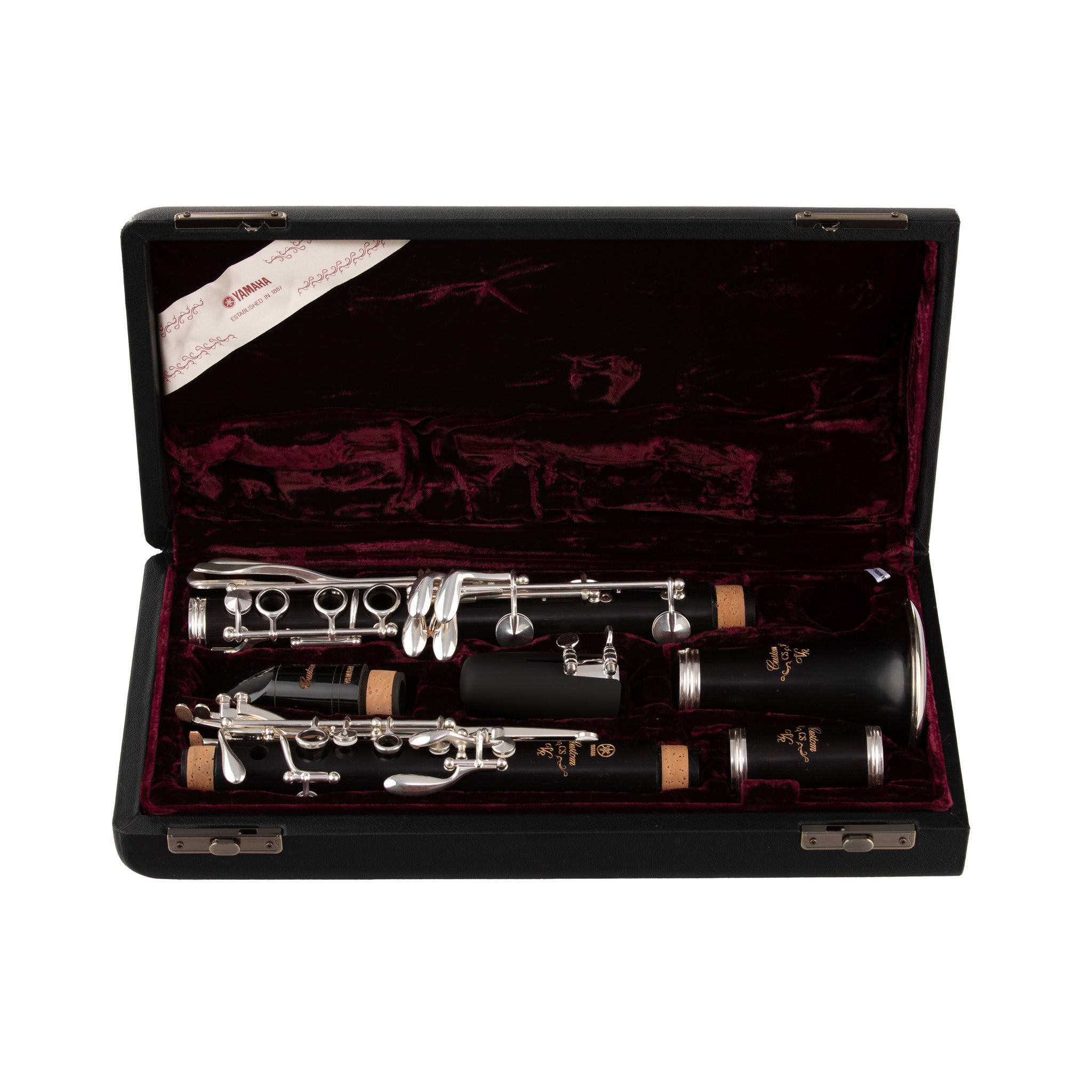 Yamaha YCL-CSVR Custom Bb Clarinet - Grenadilla – Chuck Levin's