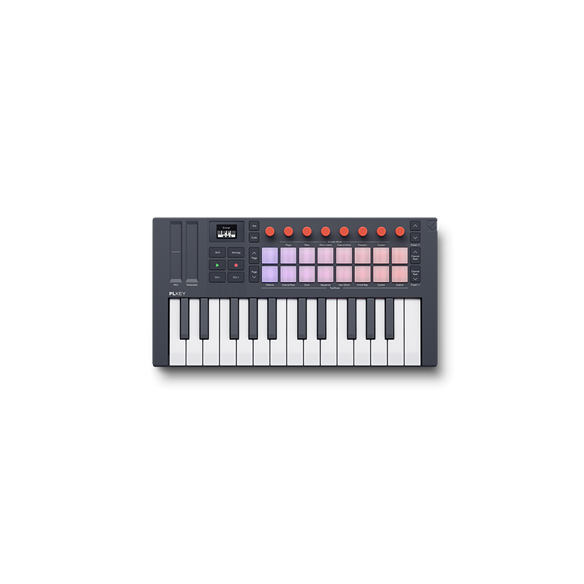 Novation FLkey 2 Mini 25-Key MIDI Keyboard Controller for FL Studio