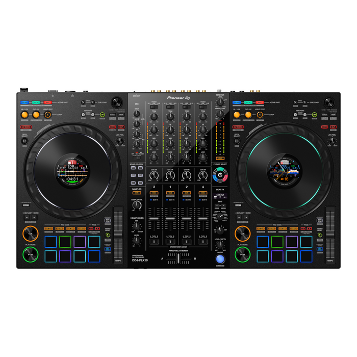 Pioneer DJ DDJ-FLX10 4-Channel Rekordbox and Serato DJ Controller