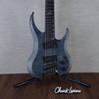 Legator G7FSS Ghost Multiscale 7-String Electric Guitar - Black Flame