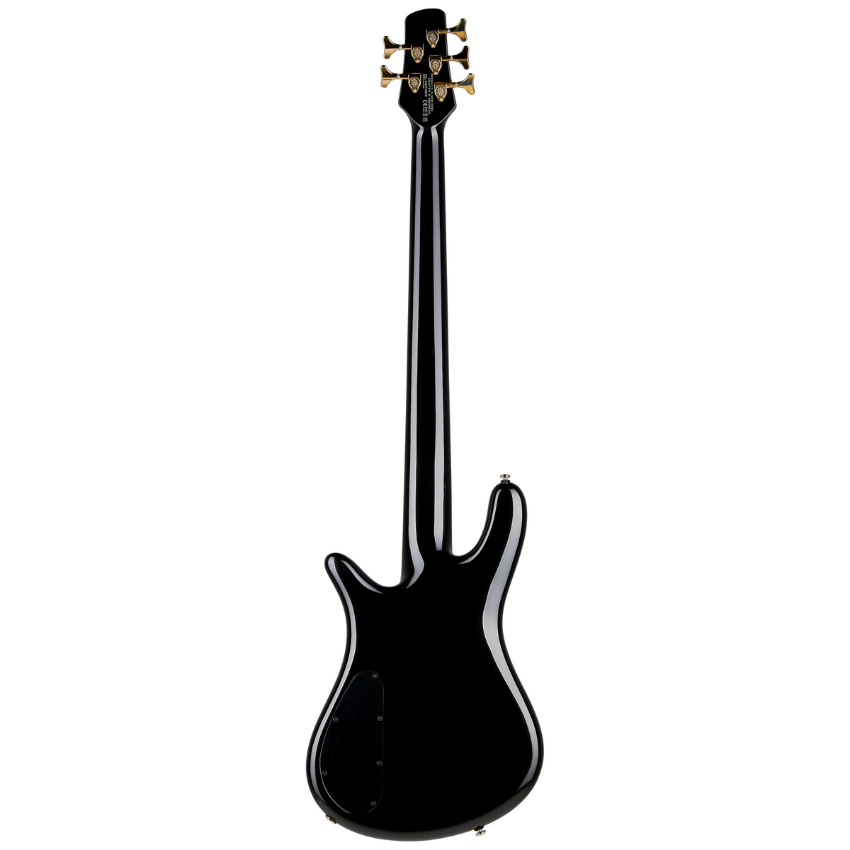 Spector ICON NS-5 Neck-Through Series 5-String Bass Guitar - Black and Blue