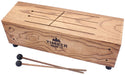 Timber Drum Co T-18M Medium American Hardwood Timber Slit Tongue Log Drum