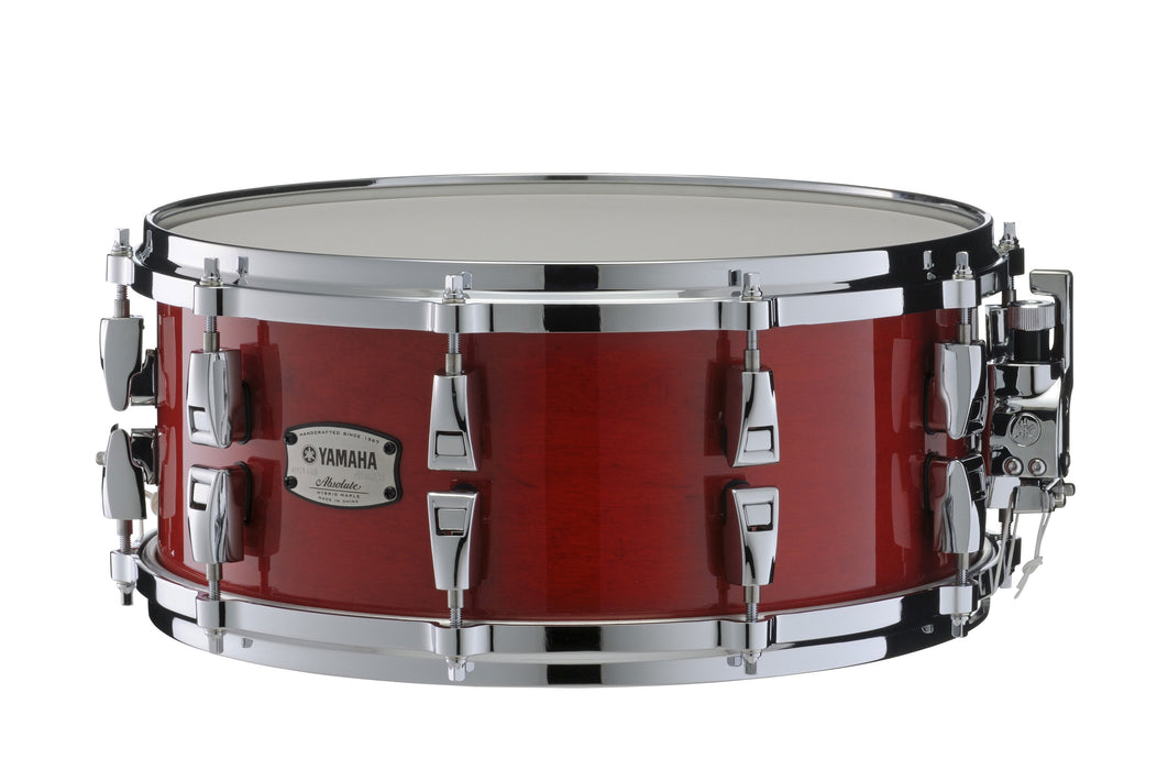 Yamaha 14" x 6" Absolute Hybrid Series Snare Drum - Red Autumn - New,Red Autumn