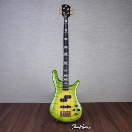 Spector USA NS-2 Electric Bass Guitar - Alien Glow - CHUCKSCLUSIVE - #1963