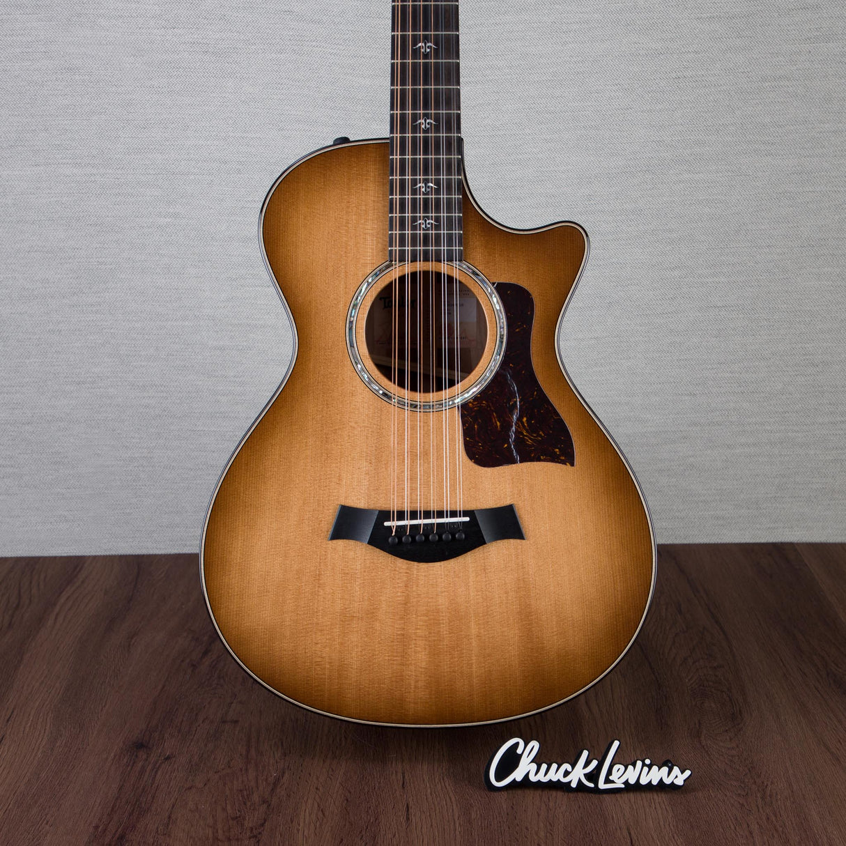 Taylor 522CE 12-String Urban Ironbark/Sitka Spruce Acoustic Electric Guitar - #1205043016