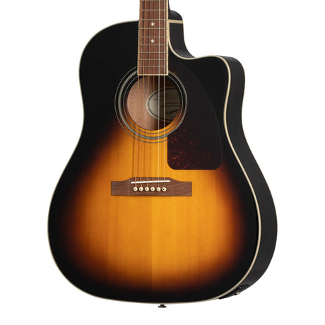 Epiphone J-45 Studio EC Acousitc Electric Guitar - Vintage Sunburst