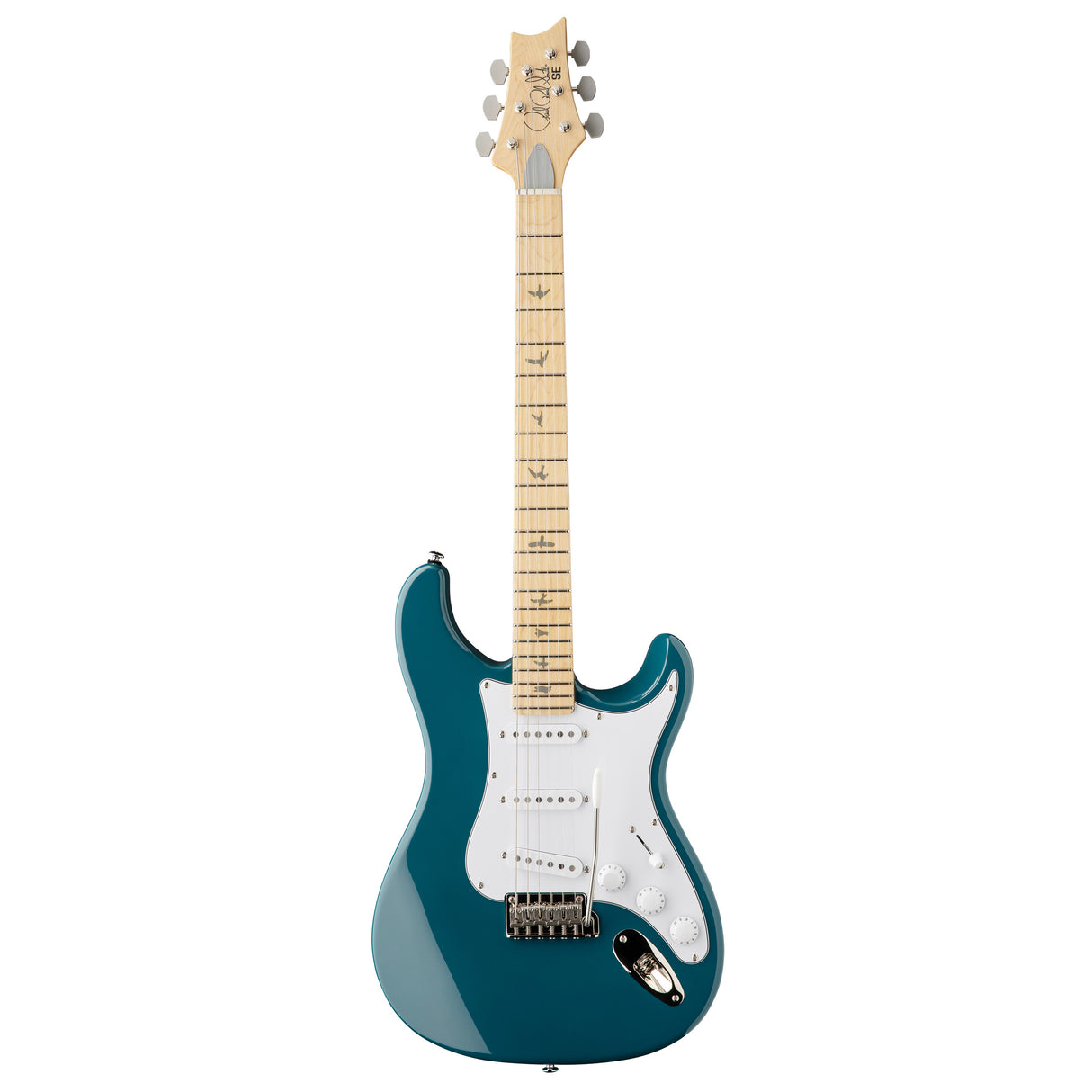 PRS SE Silver Sky Electric Guitar, Maple Fingerboard - Nylon Blue