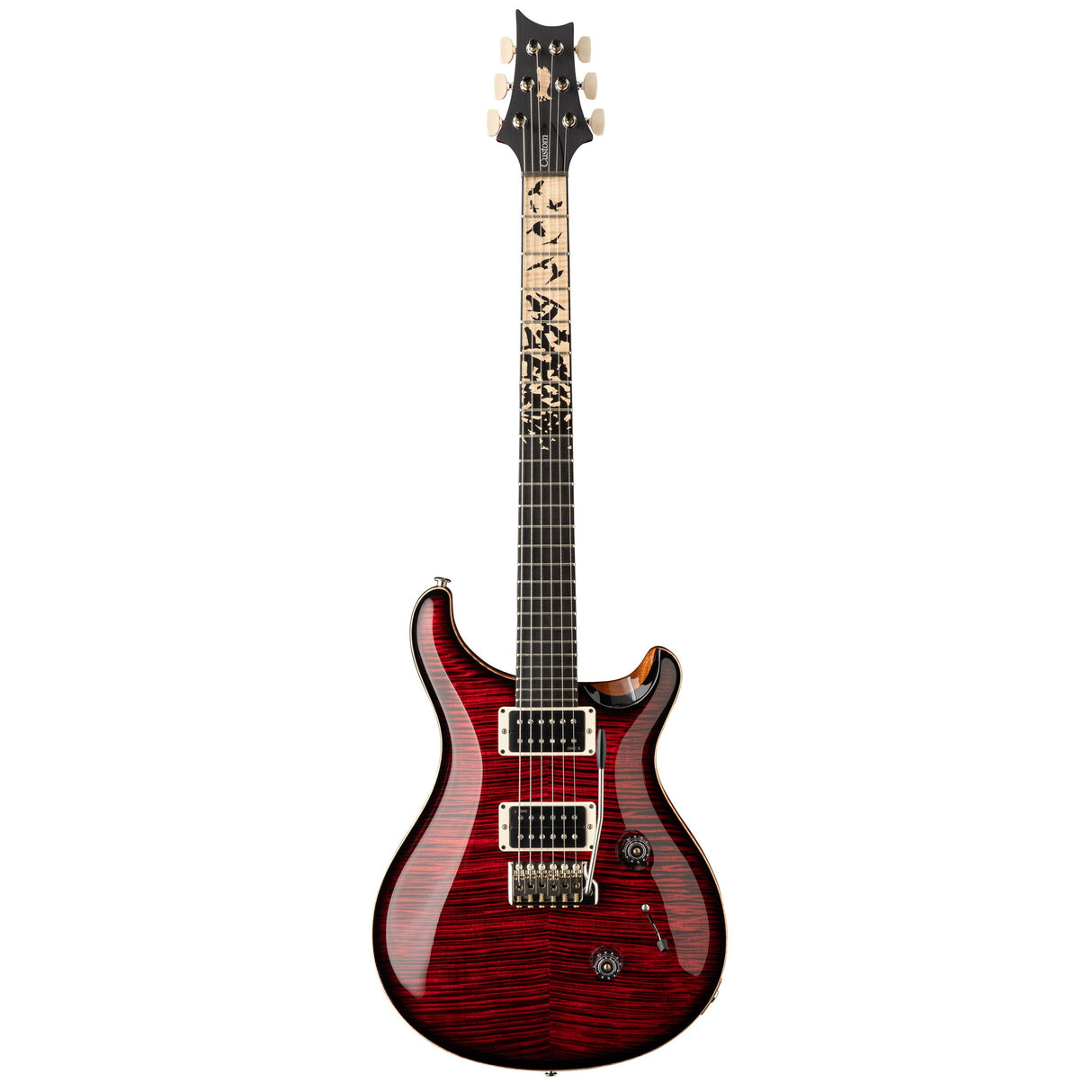 PRS Limited Edition Custom 24 "Birds of a Feather" Electric Guitar - Blood Red