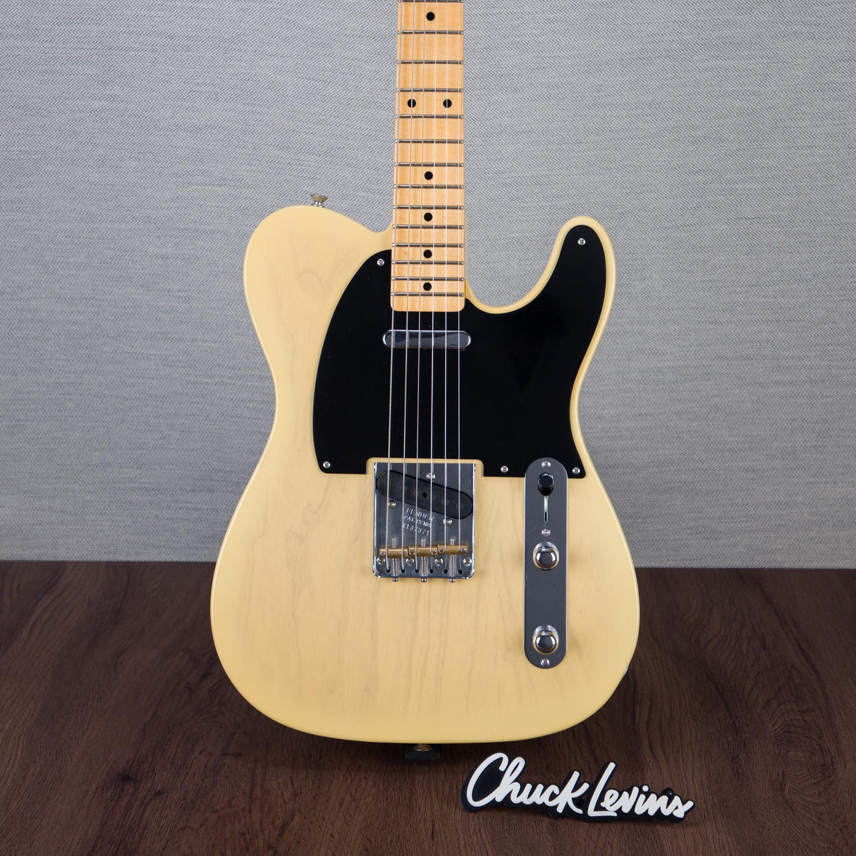 Fender Custom Shop 1954 Telecaster Closet Classic Electric Guitar - Nocaster Blonde - #R137371