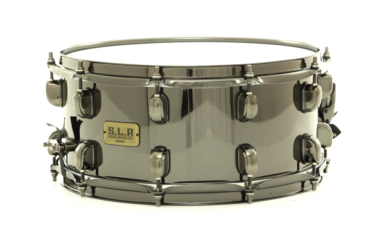 Tama 14" x 6.5" S.L.P. Black Brass Snare Drum