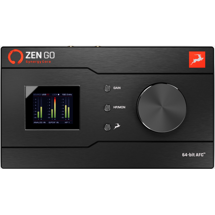Antelope Audio Zen Go Synergy Core Bus-Powered USB-C Interface - New