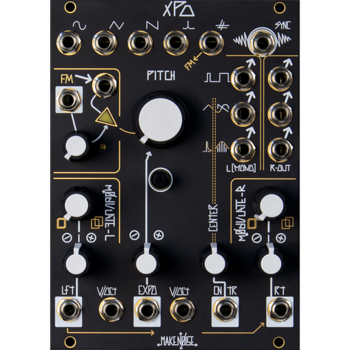 Make Noise XPO Stereo Prismatic Oscillator Module