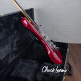 Lerxst Grace Alex Lifeson Signature Electric Guitar with Floyd Rose Signed - Red - #24310787