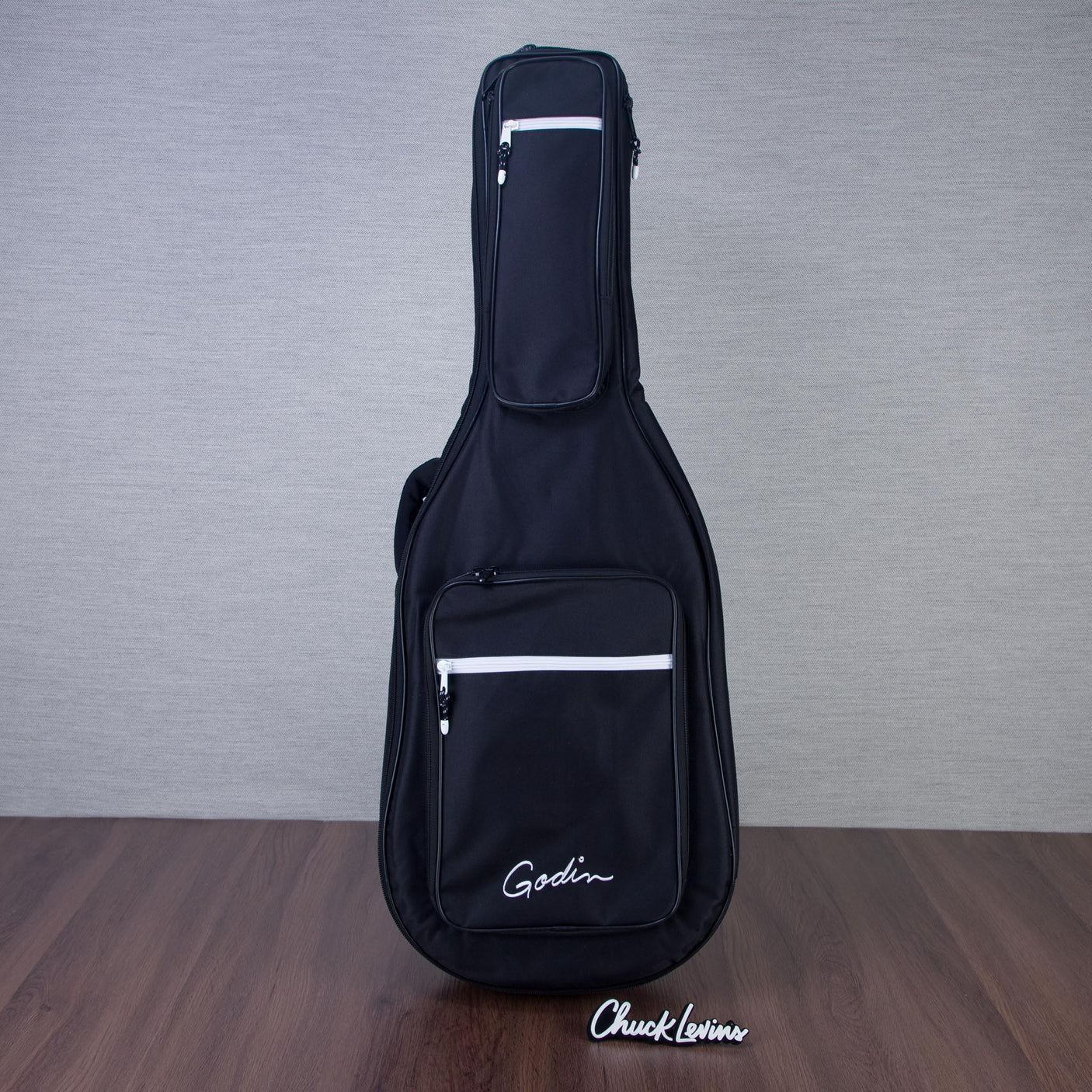 Godin MultiAc Grand Concert SA Nylon String Acoustic-Electric Guitar - Trans Black - CHUCKSCLUSIVE - #25313368