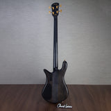 Spector Euro 4 LT Spalted Maple Bass Guitar - Fire Red Burst - CHUCKSCLUSIVE - #]C121SN 21112